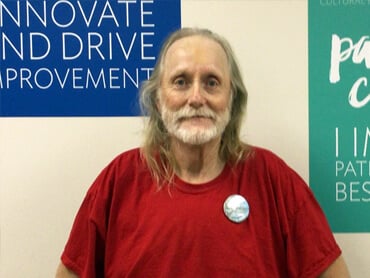 Melvin Routon prepares to return home after rehabilitation.